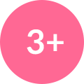 3+